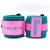 Hustlers Only  Wrist Wraps -  Pink & Teal