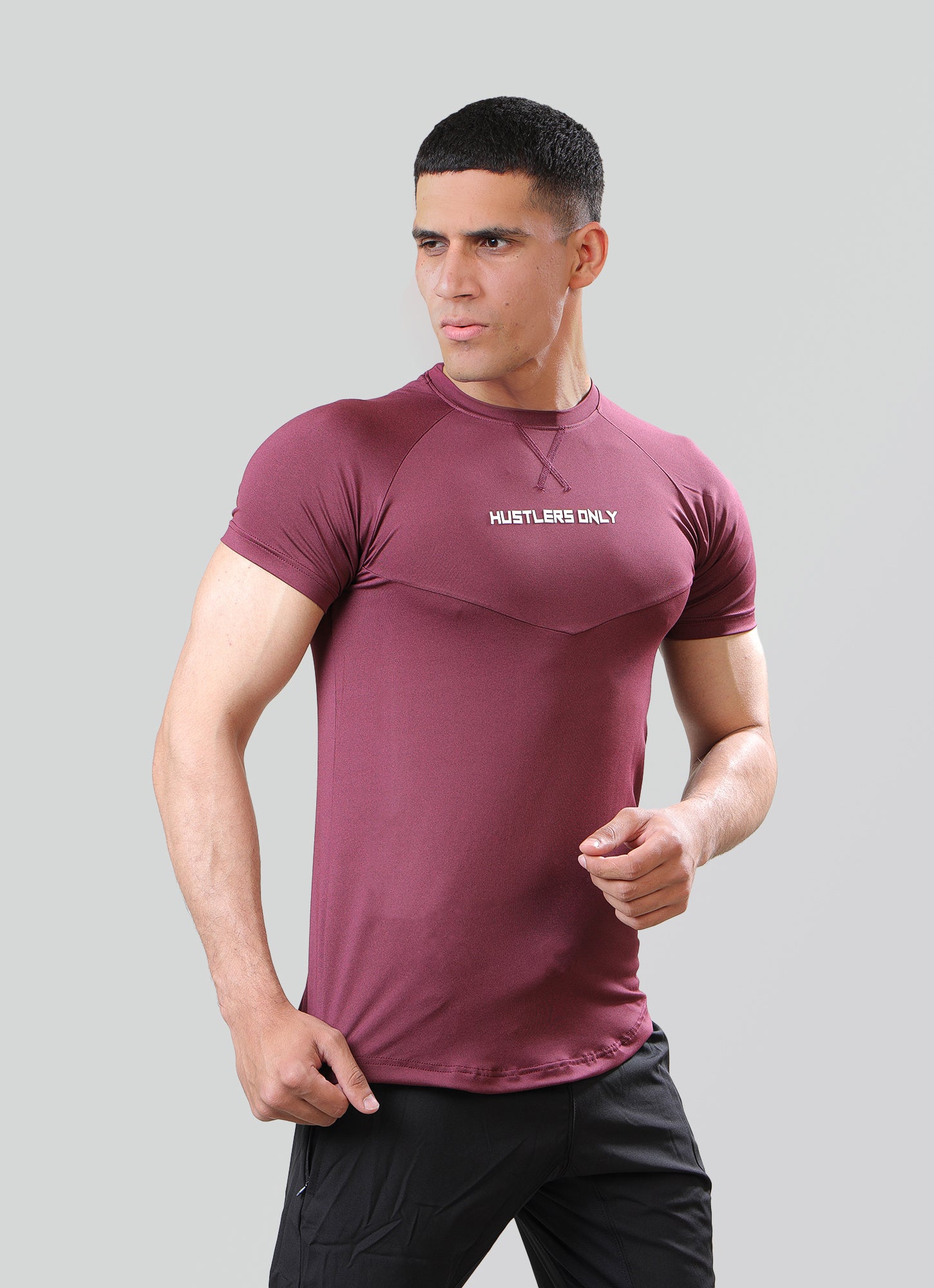 Ace Dryflex Maroon T-shirt for Mens | HustlersOnlyUK