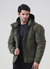 Winter Combat Jacket Green For Mens | HustlersOnlyUK